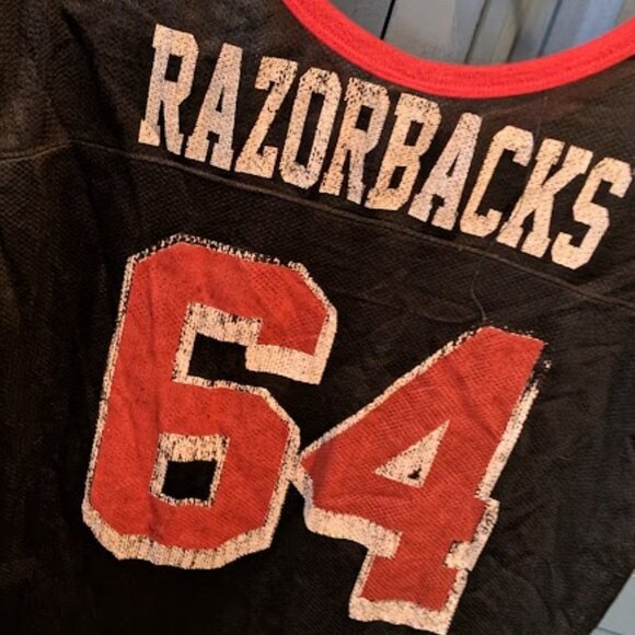 J29 RECYCLED KARMA Razorbacks Jersey - Picture 6 of 6